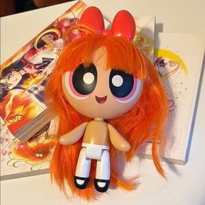 Powerpuff girls blossom doll no clothes moveable limbs